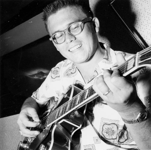 Al Casey Playing Guitar